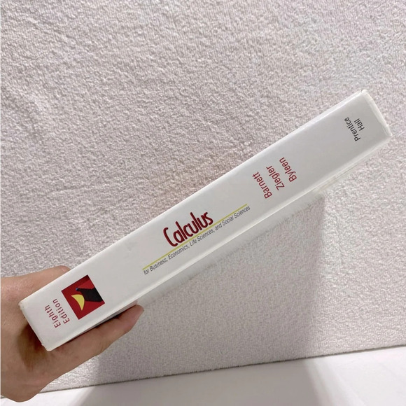 Vintage Calculus Fr Business Economics Life Sciences & Social Sciences Textbook - Picture 6 of 9